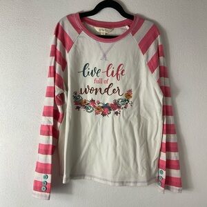 Girls Matilda Jane Live Life Full Of 
Wonder top Sz 12